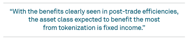 With the benefits clearly seen in post-trade efficiencies quote